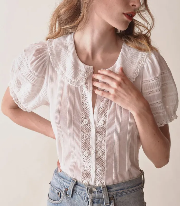 Shop BERNADINE TOP Salt DEN Pants and Shorts