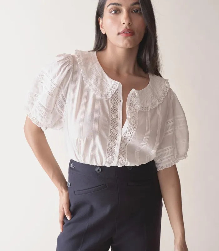 Shop BERNADINE TOP Salt DEN Pants and Shorts