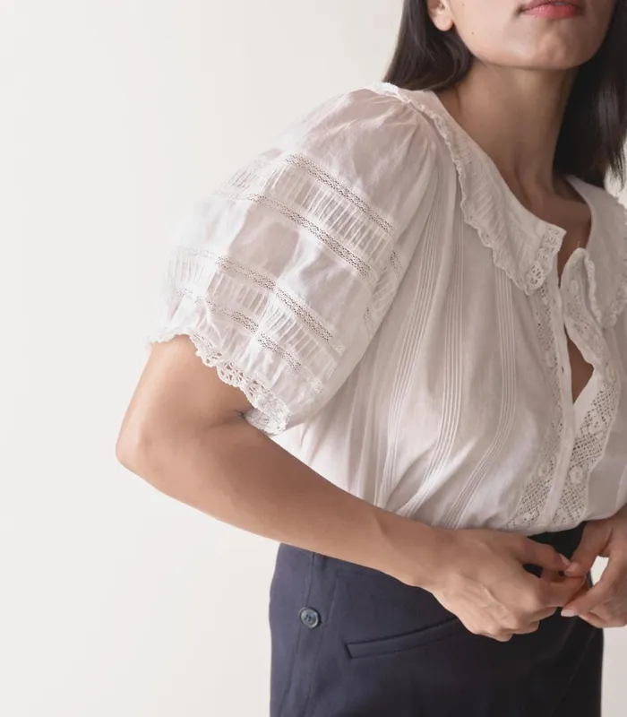 Shop BERNADINE TOP Salt DEN Pants and Shorts