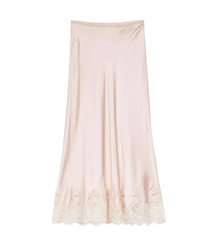 Shop ELOWEN SKIRT Petunia Pink DEN Skirts