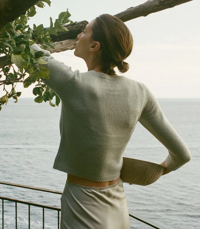 Shop GIDEA SWEATER Tidepool DEN Knitwear