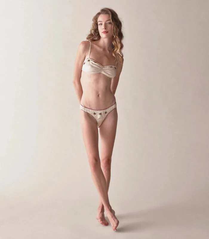 Shop LOLA BRIEF Antique Alabaster DEN Den Delicates