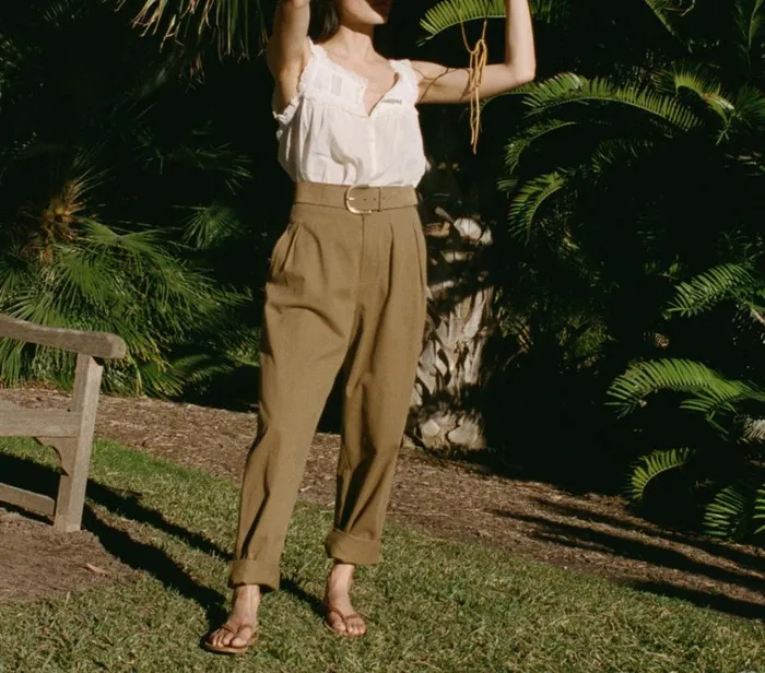 Shop LOUVRE PANT Boscage DEN Pants and Shorts
