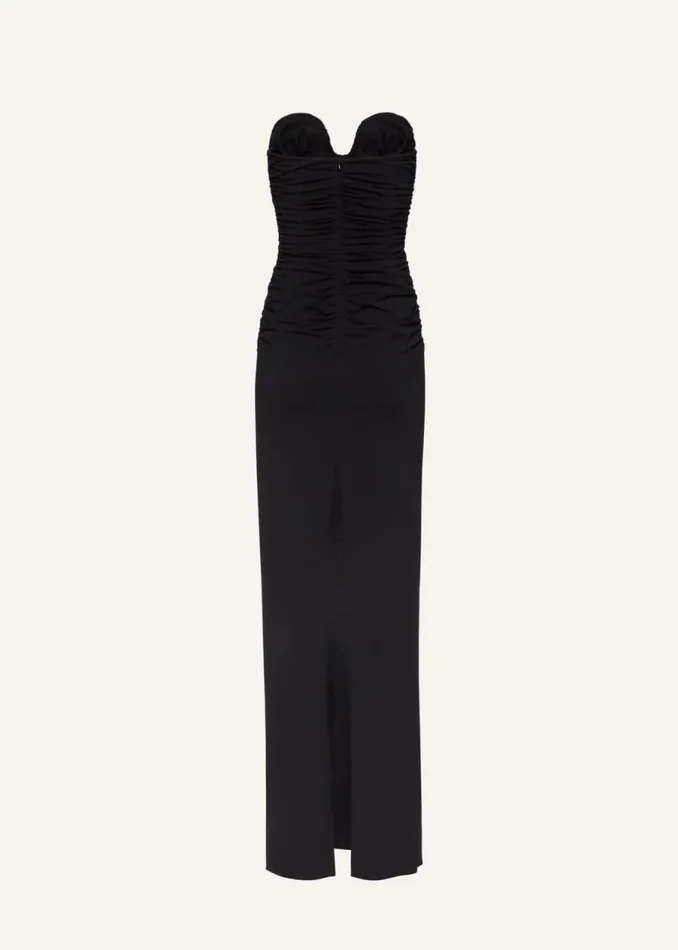 Shop Magda Butrym Dresses Bustier Maxi Dress In Black Shop Magda Butrym Dresses Bustier Maxi Dress In Black