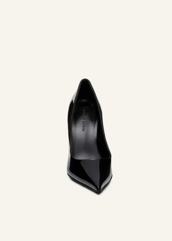 Shop Magda Butrym Shoes Rose Detail Pumps In Black Shop Magda Butrym Shoes Rose Detail Pumps In Black