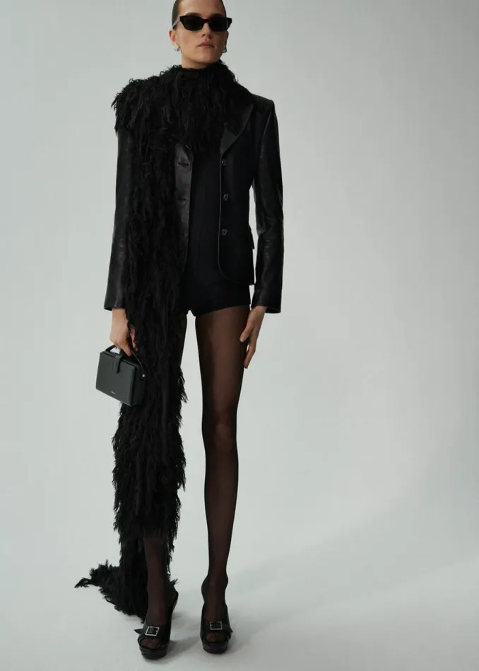 Shop Magda Butrym Tops Scoop Neck Romper In Black Shop Magda Butrym Tops Scoop Neck Romper In Black