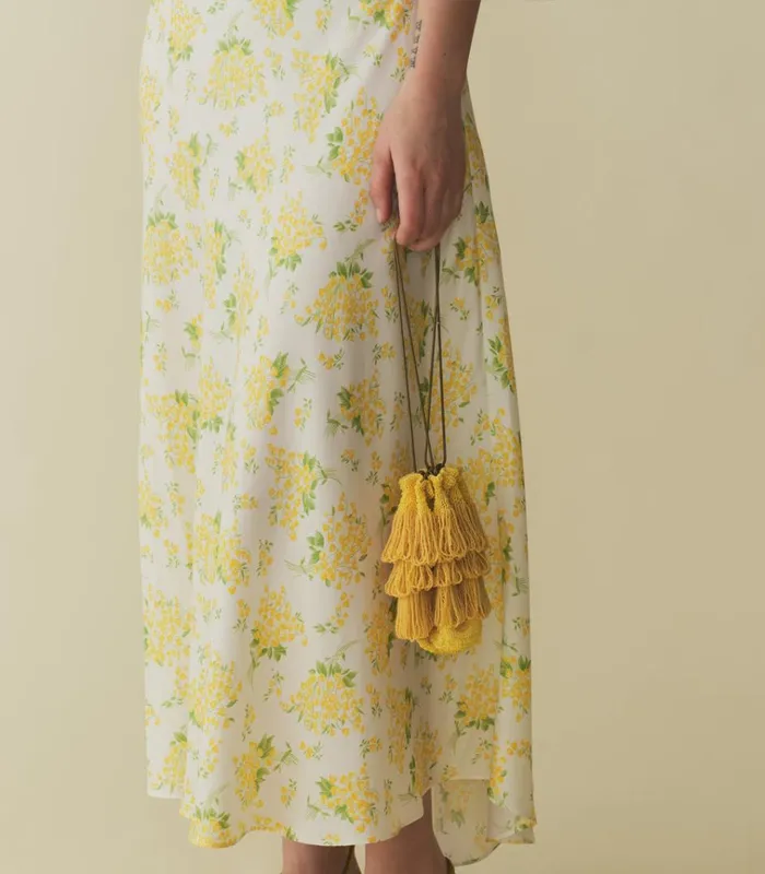 Shop PASCALLE PURSE Lemon Chiffon DEN Bags