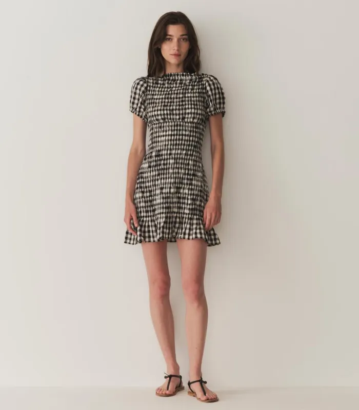 Shop RIZZO DRESS Marilyn Gingham DEN Dresses