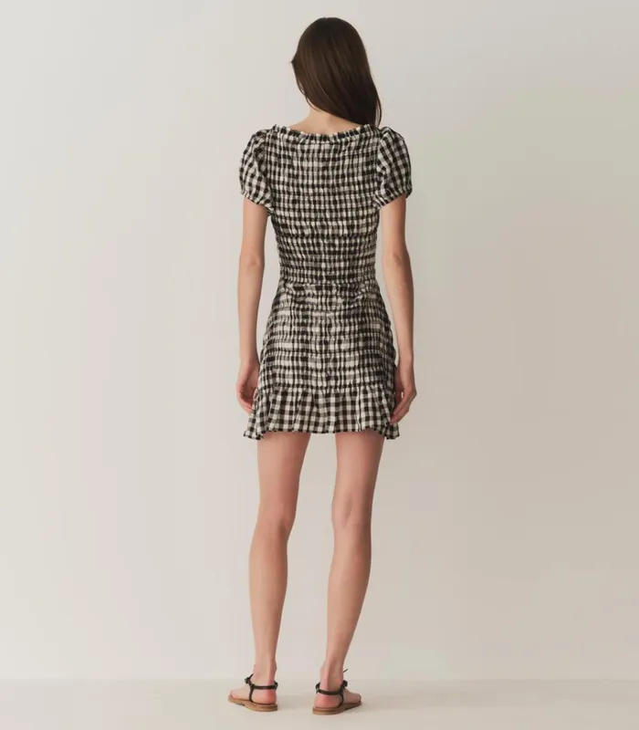 Shop RIZZO DRESS Marilyn Gingham DEN Dresses
