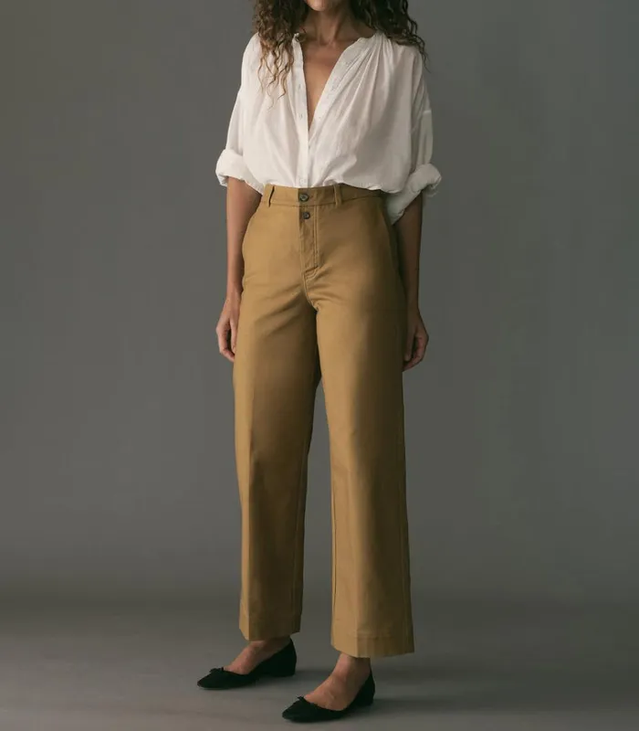 Shop SOLENE PANT Antler DEN Pants and Shorts