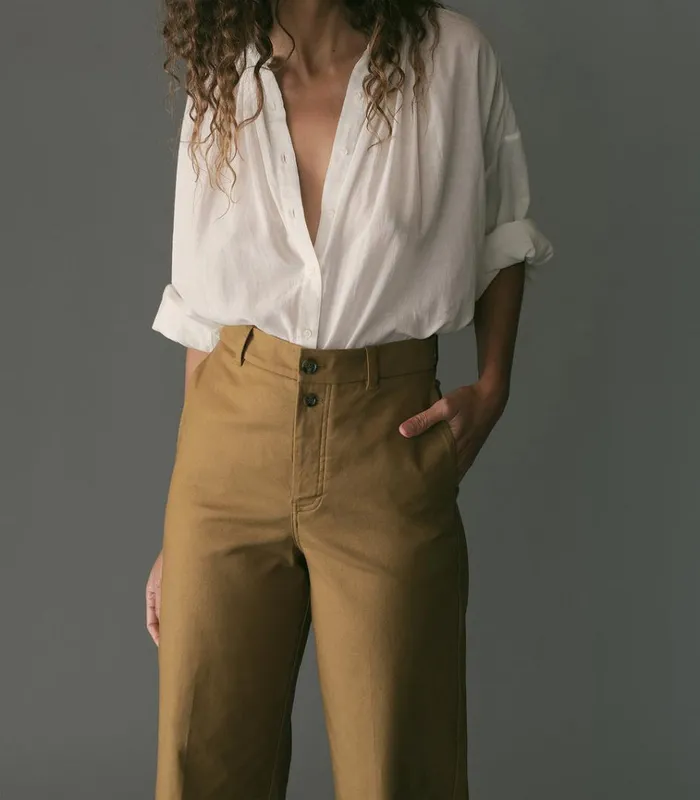 Shop SOLENE PANT Antler DEN Pants and Shorts