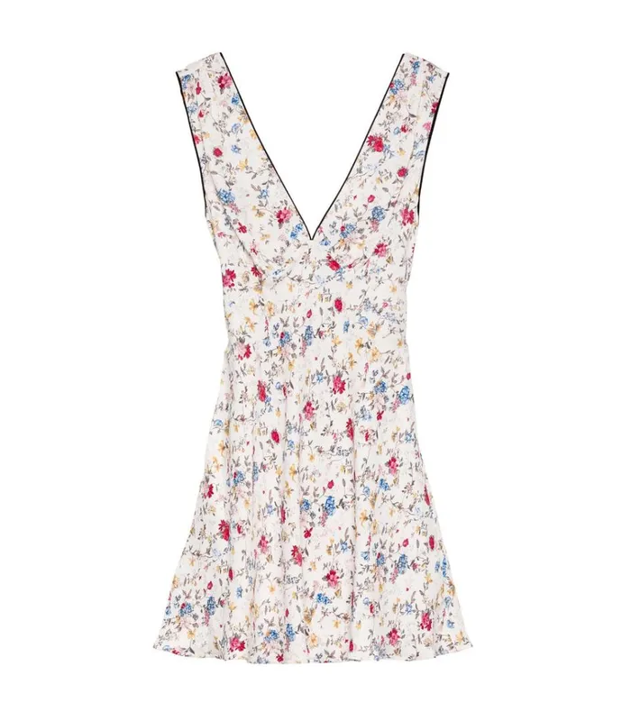 Shop TULA DRESS Blanc Flowering Meadow DEN Dresses