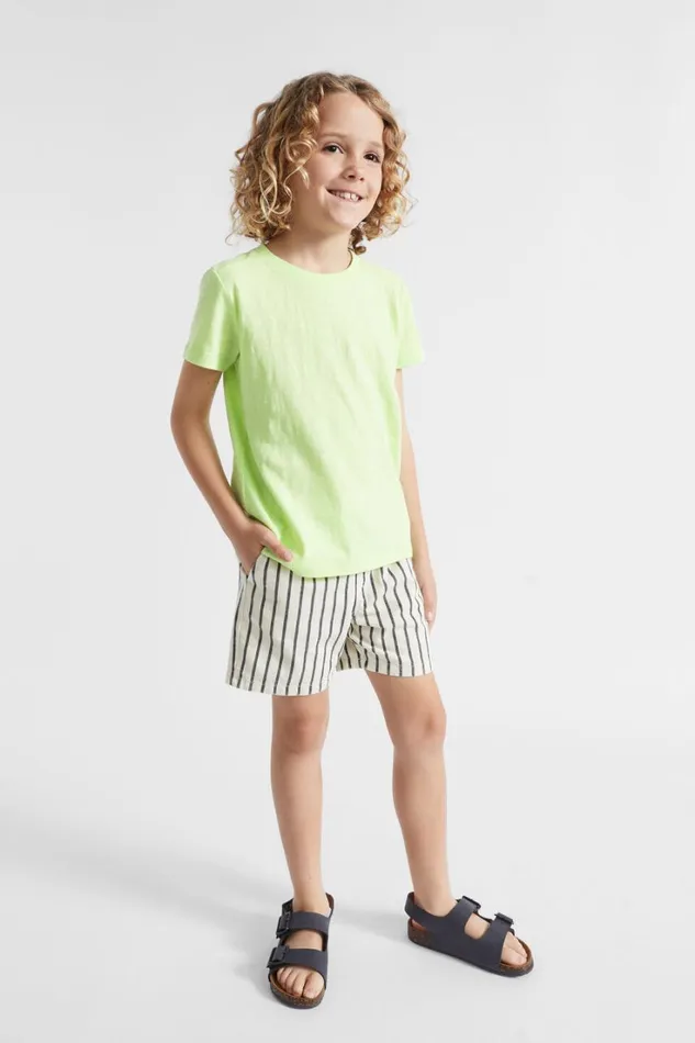 Shorts Boy Seed Heritage Stripe Short Off White