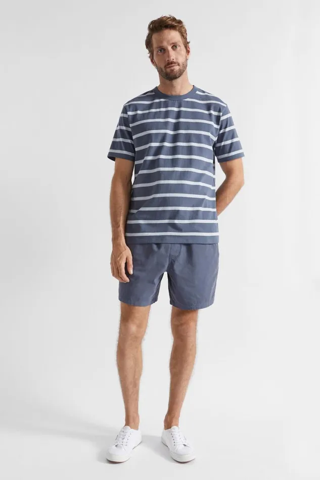 Shorts Man Seed Heritage Pull On Short Steel Blue