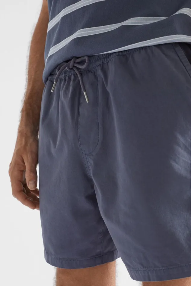 Shorts Man Seed Heritage Pull On Short Steel Blue Shorts Man Seed Heritage Pull On Short Steel Blue