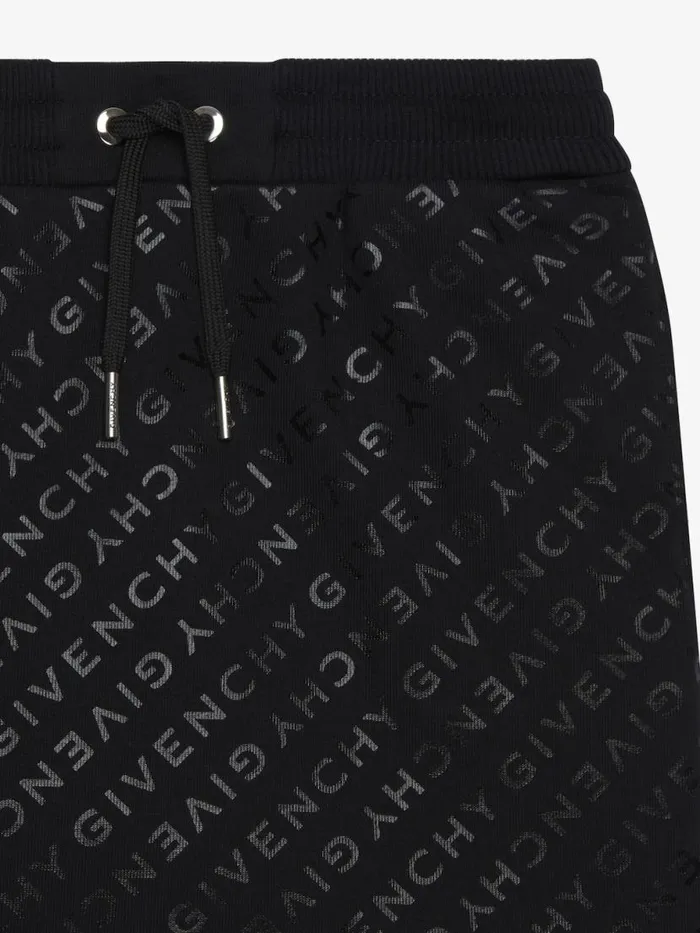 Skirt In Fleece Black Kids Givenchy