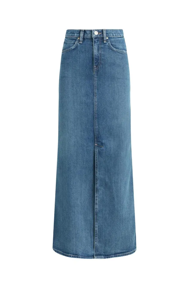 Skirts Women Hudson Jeans Reconstructed Skirt Maxi Sugarcoat Skirts Women Hudson Jeans Reconstructed Skirt Maxi Sugarcoat