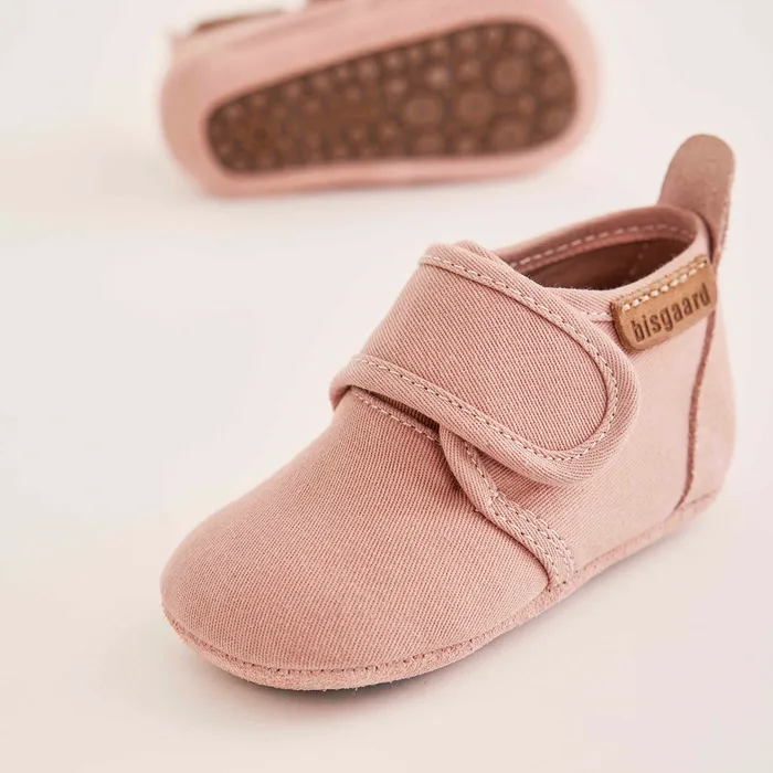 Slippers baby cotton nude Rose 8211 bisgaardshoes BABY
