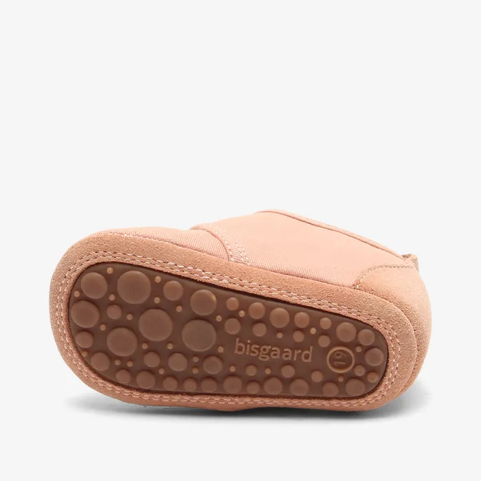 Slippers baby cotton nude Rose 8211 bisgaardshoes BABY