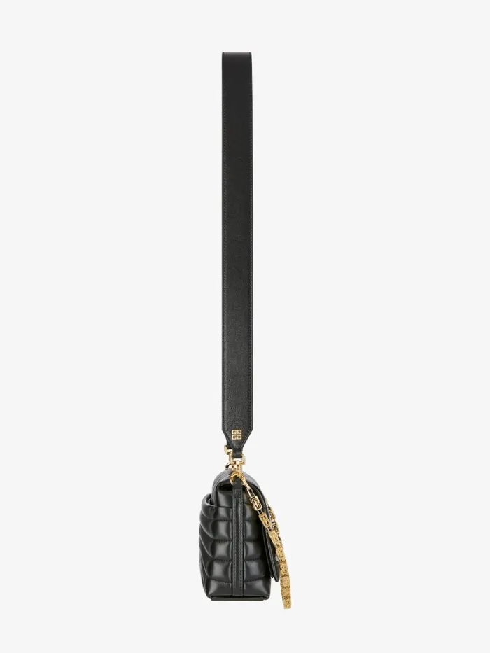 Small 4g Soft Bag In Quilted Leather With Chain Black Women Givenchy Crossbody Bags