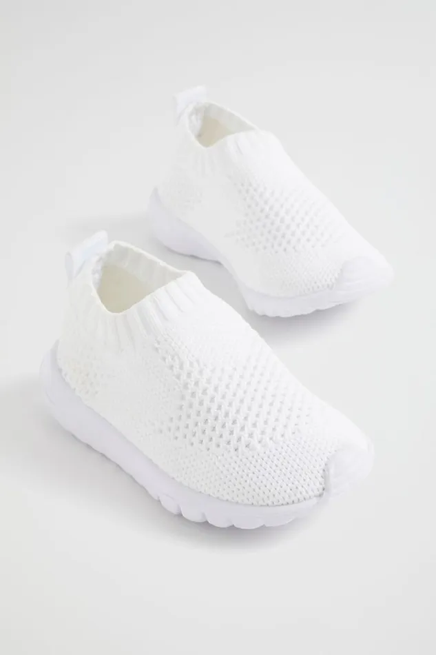 Sneakers and Trainers Baby Seed Heritage Knit Sneaker White