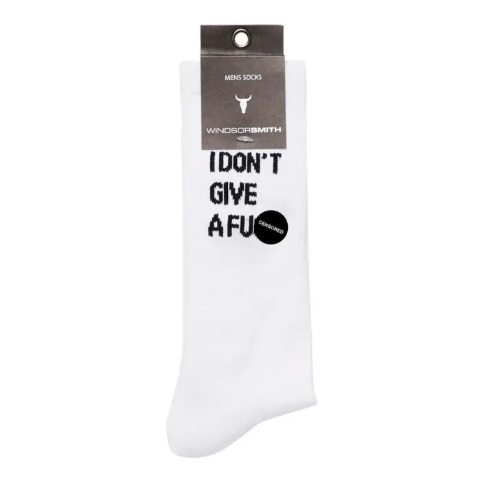 Socks Men Windsor Smith NOVELTY SOCK I DON039T GIVE A FCK