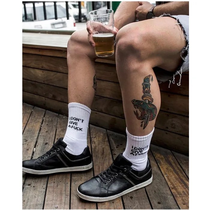 Socks Men Windsor Smith NOVELTY SOCK I DON039T GIVE A FCK Socks Men Windsor Smith NOVELTY SOCK I DON039T GIVE A FCK