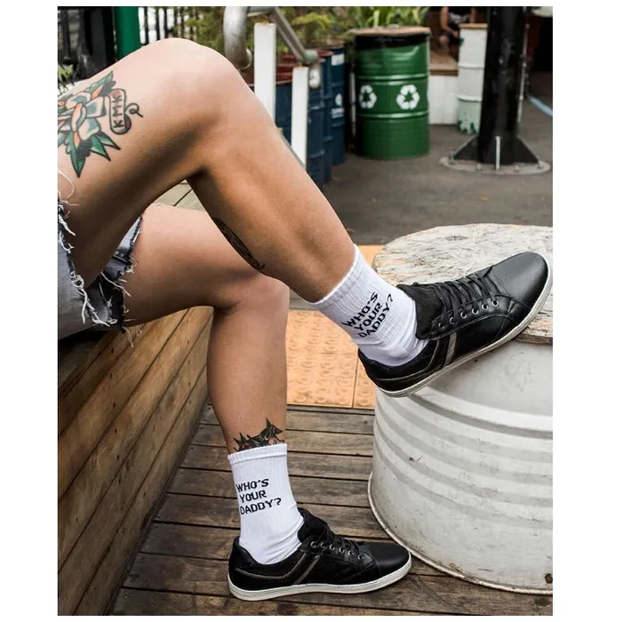 Socks Men Windsor Smith NOVELTY SOCK WHO039S YOUR DADDY Socks Men Windsor Smith NOVELTY SOCK WHO039S YOUR DADDY