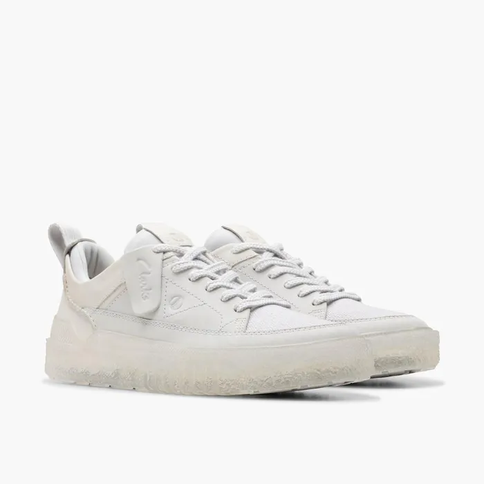 Somerset Lace Off White Nubuck Men Clarks Sneakers