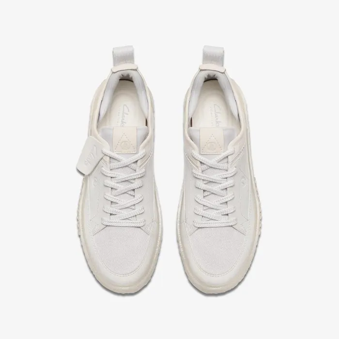 Somerset Lace Off White Nubuck Men Clarks Sneakers
