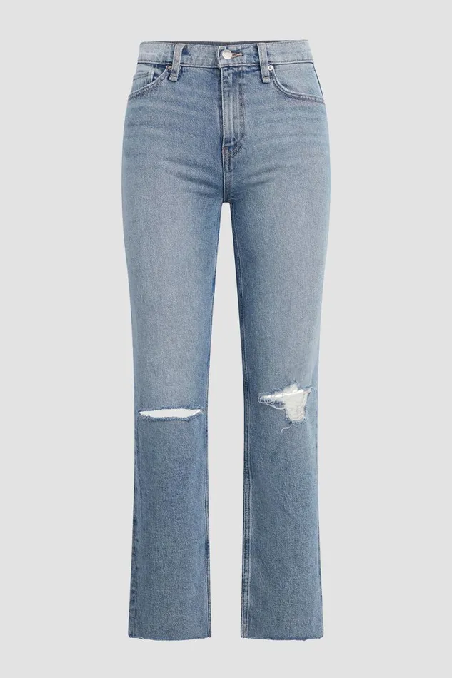 Straight Women Hudson Jeans Remi HighRise Straight Ankle Jean Destructed Obsession Straight Women Hudson Jeans Remi HighRise Straight Ankle Jean Destructed Obsession