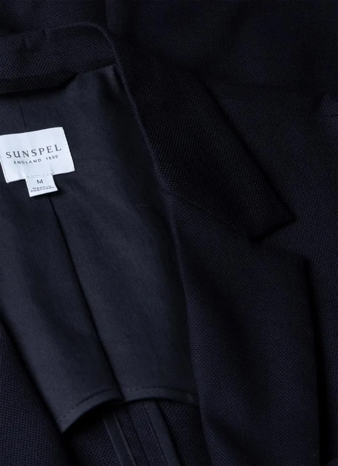 SUNSPEL Jackets and Coats Travel Wool Blazer Navy 8211 Men