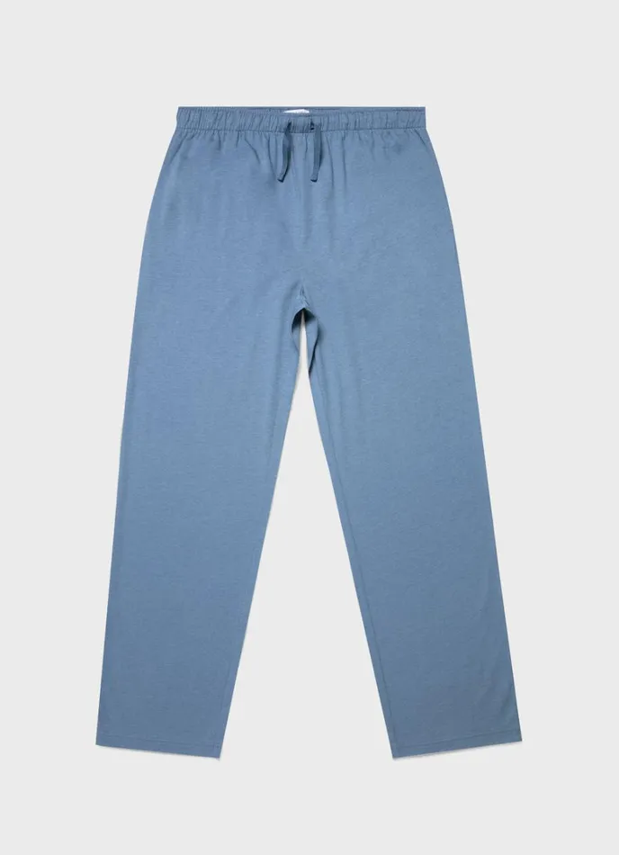 SUNSPEL Loungewear and Sleepwear Cotton Modal Lounge Pant Bluestone 8211 Men