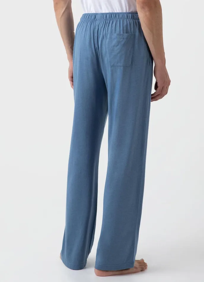 SUNSPEL Loungewear and Sleepwear Cotton Modal Lounge Pant Bluestone 8211 Men
