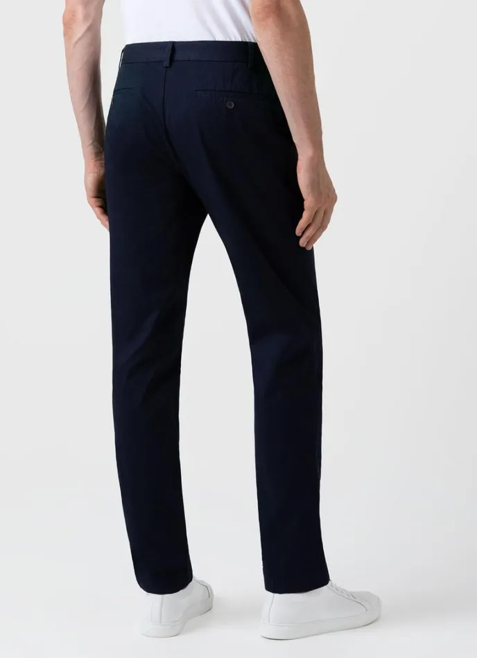 SUNSPEL Pants Slim Fit Chino Navy 8211 Men