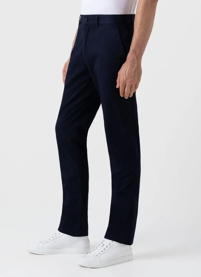 SUNSPEL Pants Slim Fit Chino Navy 8211 Men