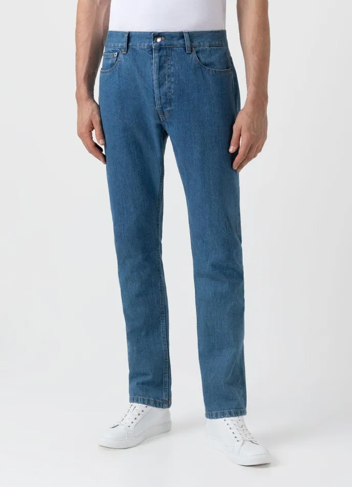 SUNSPEL Pants Slim Fit Jean Denim Mid Wash 8211 Men