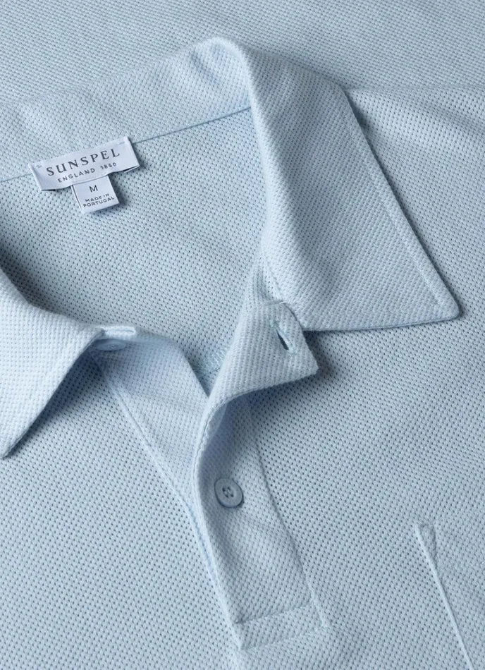 SUNSPEL Polo Shirts Riviera Polo Shirt Light Blue 8211 Men