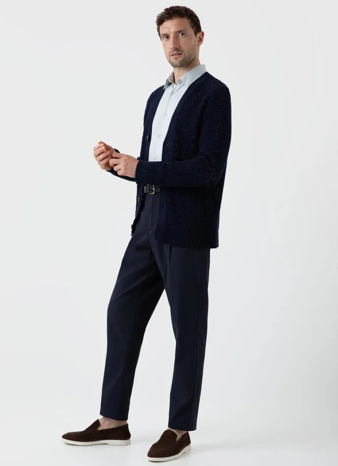 SUNSPEL Shirts Cotton Cashmere Shirt Light Blue 8211 Men