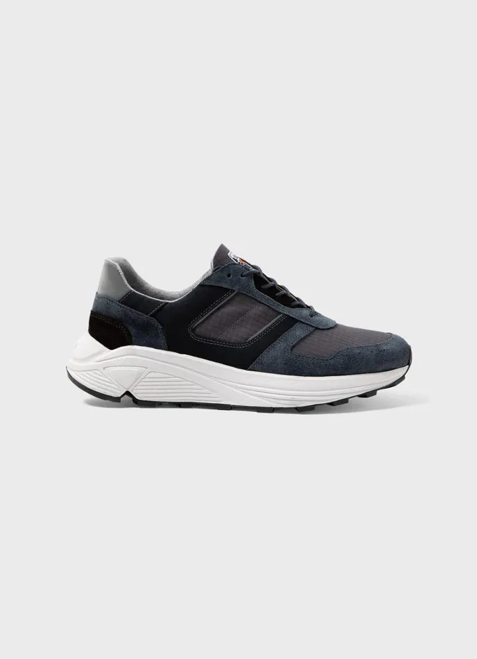 SUNSPEL Shoes X Nigel Cabourn Sneaker Navy 8211 Men