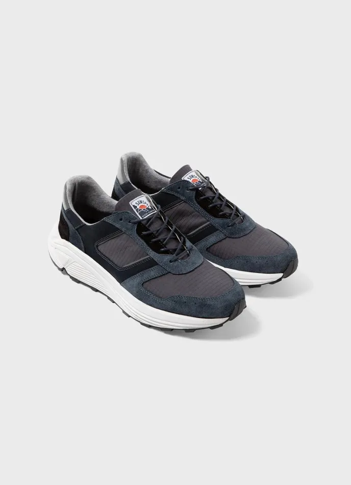 SUNSPEL Shoes X Nigel Cabourn Sneaker Navy 8211 Men