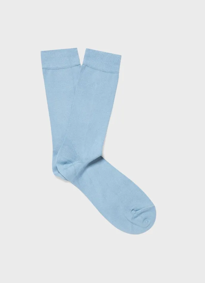SUNSPEL Socks Cotton Socks Sky Blue 8211 Men