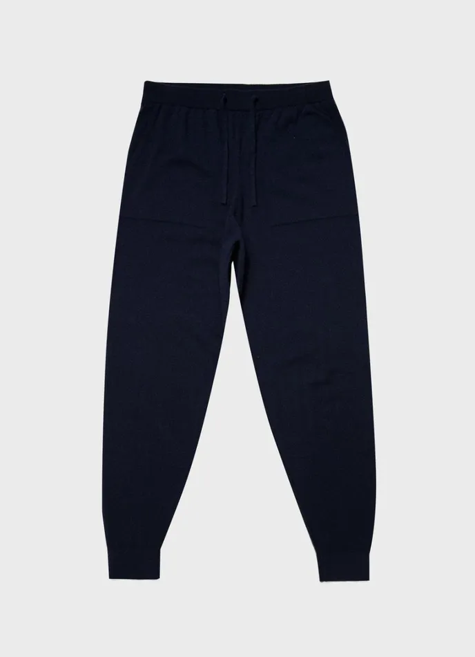 SUNSPEL Sweatshirts and Sweatpants Cashmere Lounge Pant Navy 8211 Men