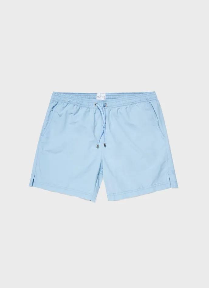 SUNSPEL Swimwear Drawstring Swim Shorts Light Blue 8211 Men