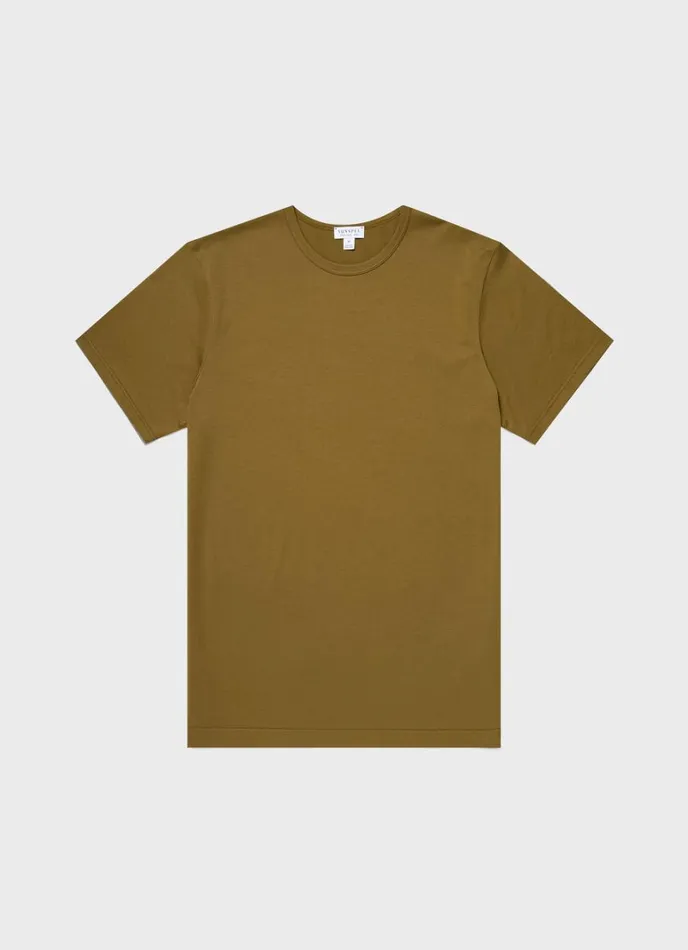 SUNSPEL Tshirts Classic Tshirt Olive 8211 Men