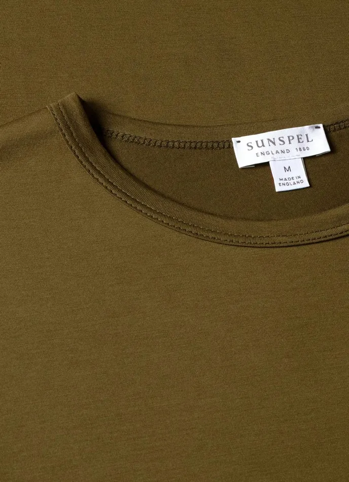 SUNSPEL Tshirts Classic Tshirt Olive 8211 Men