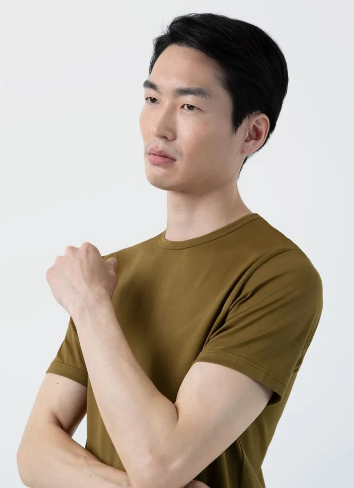 SUNSPEL Tshirts Classic Tshirt Olive 8211 Men