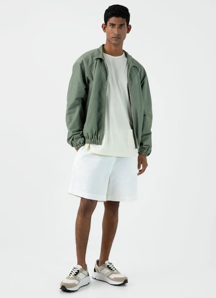 SUNSPEL Tshirts X Nigel Cabourn Long Sleeve Tshirt Stone White 8211 Men