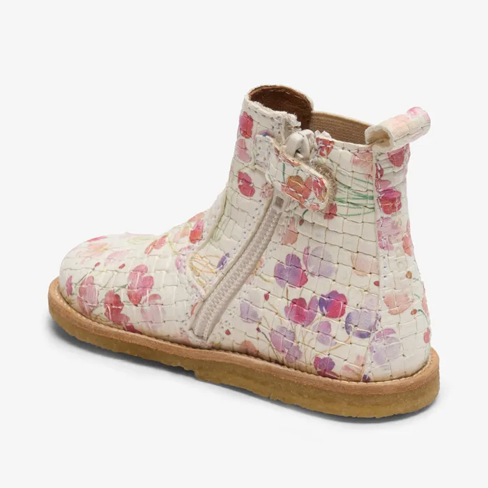 sus flower print white White Boots bisgaardshoes KIDS