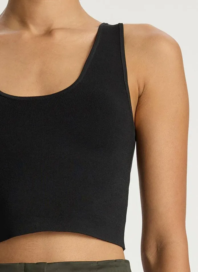 Sweaters Women ALC Cleo Compact Knit Top Black Sweaters Women ALC Cleo Compact Knit Top Black